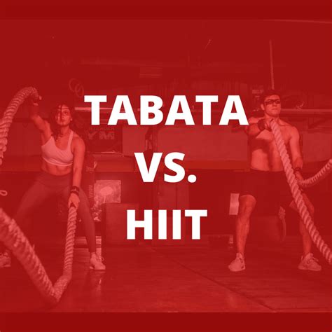 difference between tabata and hiit