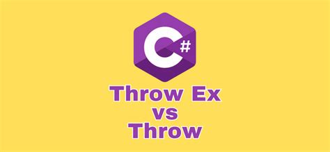 Difference Between Throw And Throw New In C#