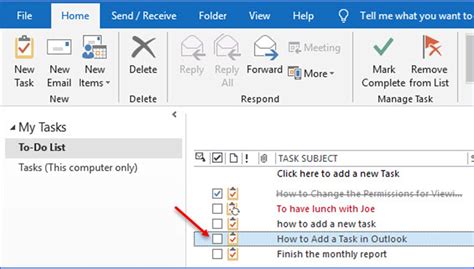 Difference Between To-Do List And Tasks In Outlook
