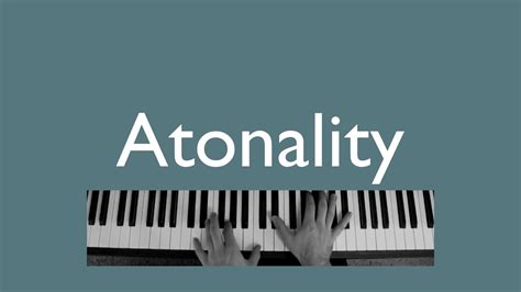 difference between tonality and atonality
