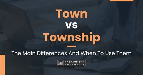 difference between town and township
