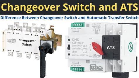 Difference Between Transfer Switch And Changeover Switch