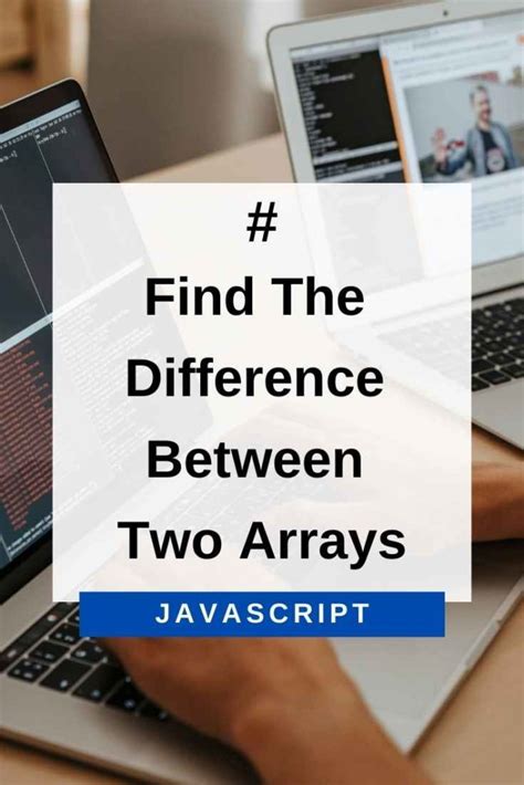 difference between two arrays java