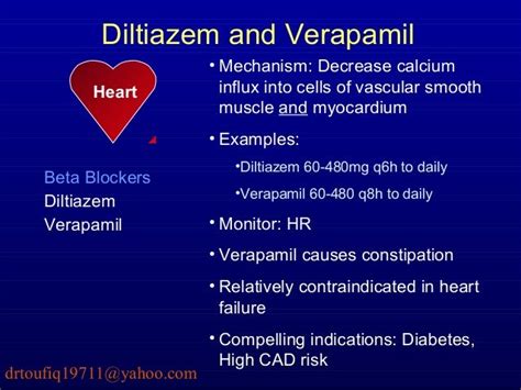 difference between verapamil and diltiazem