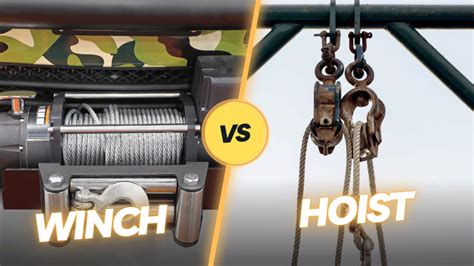 Difference Between Winch And Pulley