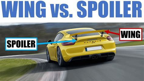Difference Between Wing Vs Spoiler