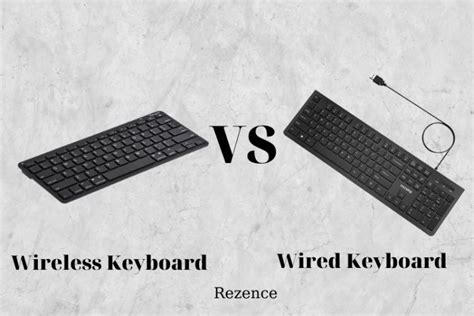 Difference Between Wired And Wireless Keyboard In Tabular Form
