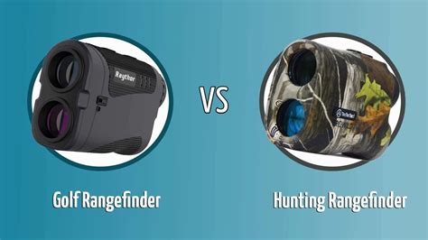 difference in golf and hunting rangefinders