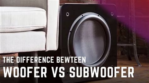 Difference In Subwoofers
