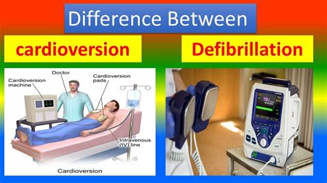Difference Of Defibrillation And Cardioversion