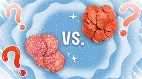 Difference Of Salami And Pepperoni