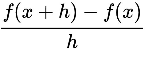 difference quotient equation