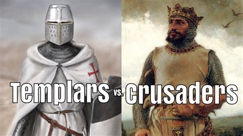 Templars vs. Crusaders What You Need to Know about Their Differences Timeless Myths