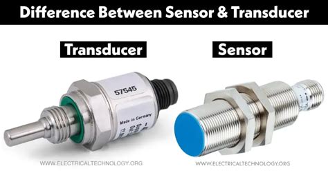 Differences Between Sensor And Transducer