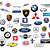 different car company logos