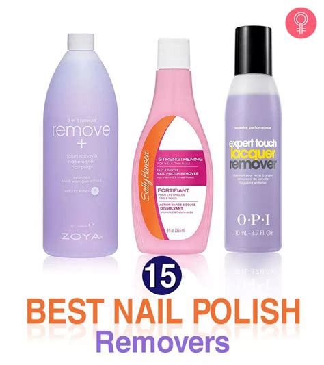 Different Types Of Nail Polish Remover