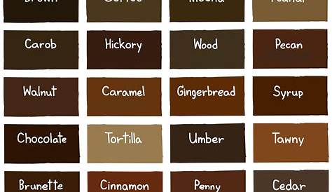 Different Ways To Describe Brown Hair Amacci Color Chart Beauty Pinterest Color