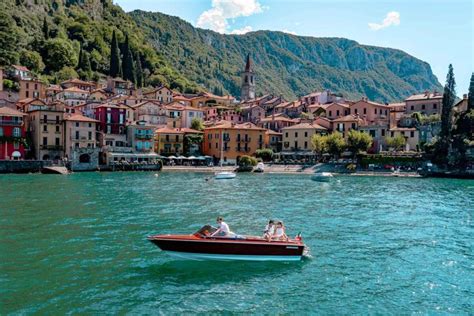 different boat types lake como