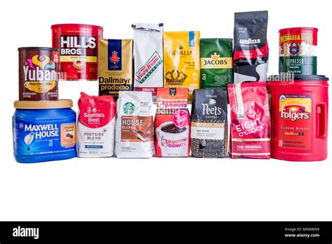 Different Brands Of Coffee