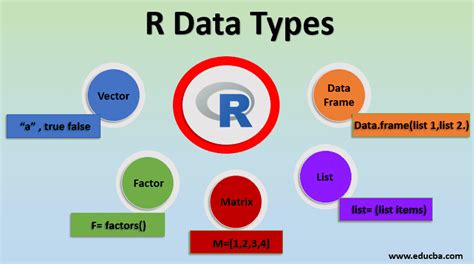 different data types in r programming
