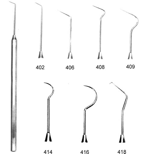 Different Dental Probes