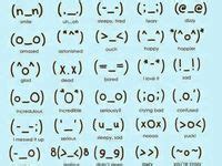 different faces to make with keyboard