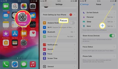 Different Focus On Iphone