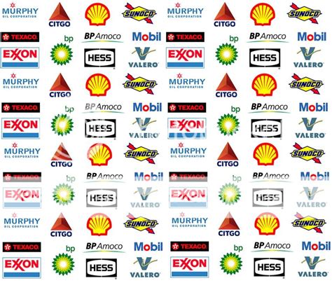 Different Gas Stations