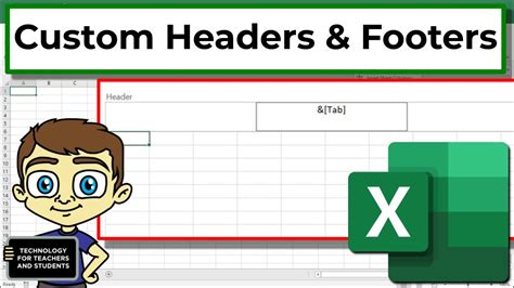 different header per page excel