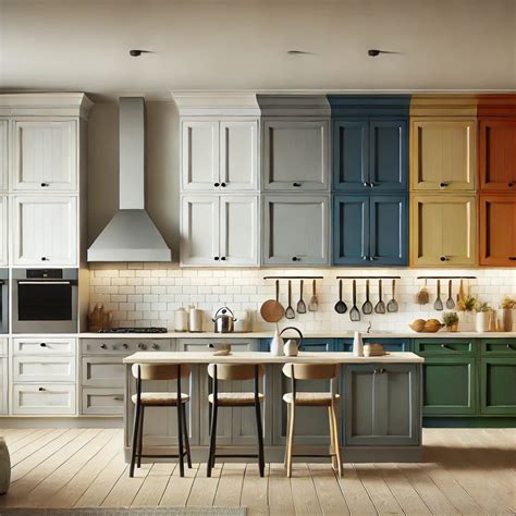 different kitchen cabinet colors