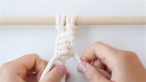 Different Macrame Knotting Techniques