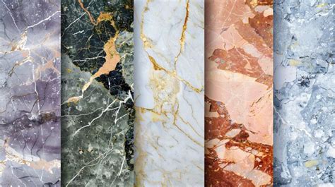 Different Marble Patterns