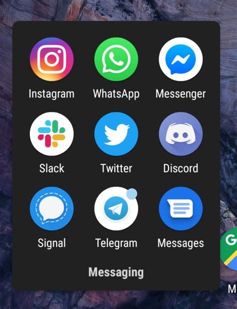different messenger apps