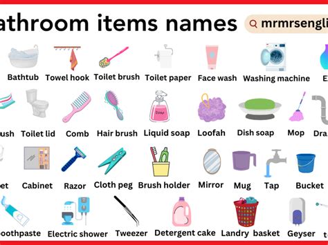 Different Names For Bathroom