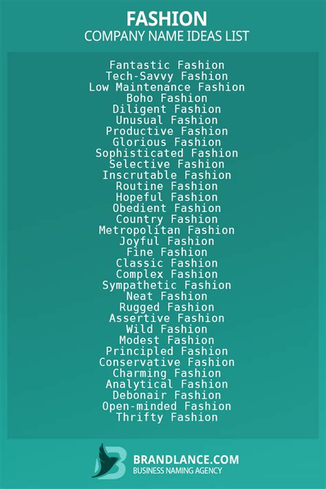 different names for fashion designer