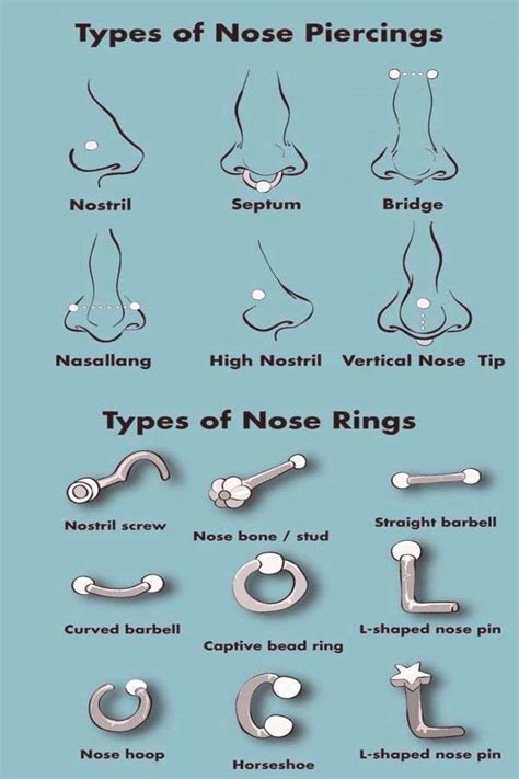 Different Names For Nose Piercing