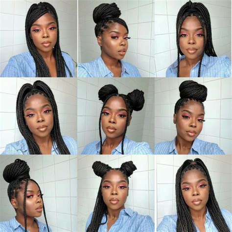 This Different Packing Styles For Knotless Braids Trend This Years