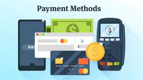 different payment method