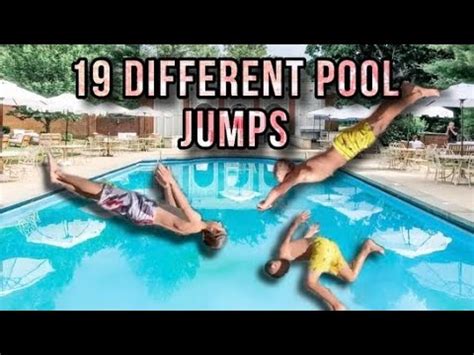 Different Pool Jumps