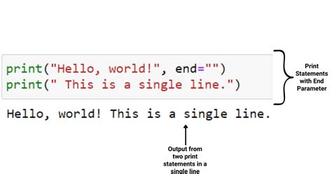 different print statements in python