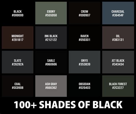 Image of different shades of black in a room