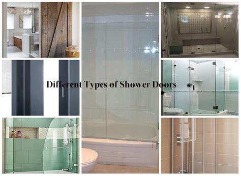 Different Shower Door Types