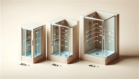 Different Size Showers