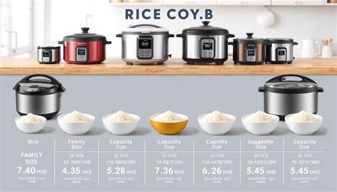 Different Sizes Of Rice Cooker