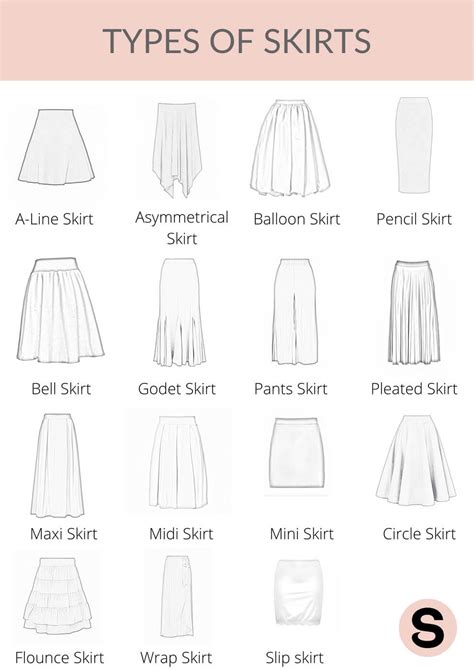 Different Skirt Styles