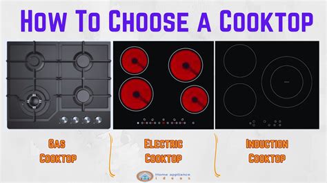 Different Stove Top Types