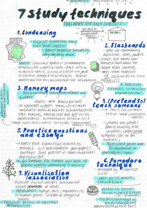 different study techniques