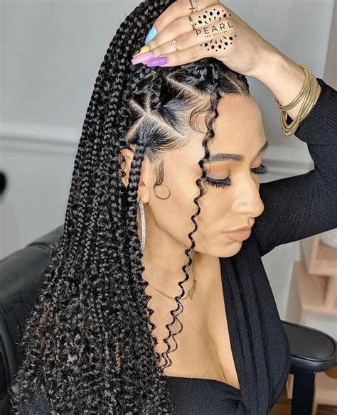 Fresh Different Styles For Boho Knotless Braids With Simple Style