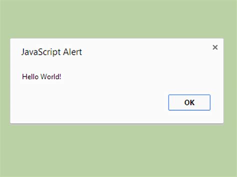 Different Types Of Alert In Javascript