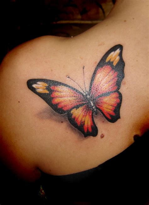 different types of butterfly tattoos